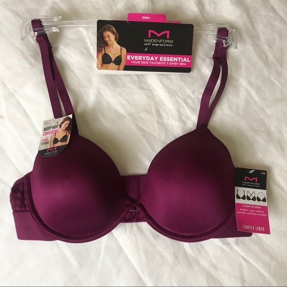 3 Ways To Wear Demi T-Shirt Bra - Maidenform - Picture 1 of 8
